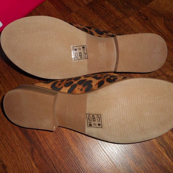 NIB Catherine Malandrino leopard sandals, 8 - Picture 7 of 9
